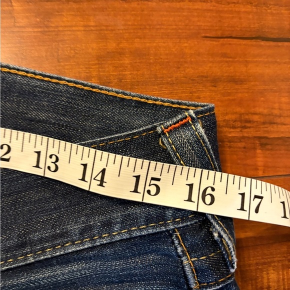 True Religion Y2K Joey World Tour low rise blue Twisted Seam bootcut Jeans 32x30 - Picture 15 of 16